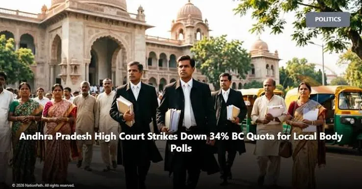 AP High Court షాక్.. BCలకు 34% రిజర్వేషన్లపై బ్రేక్! కూటమి ప్రభుత్వంపై YSRCP, BC సంఘాల విమర్శలు