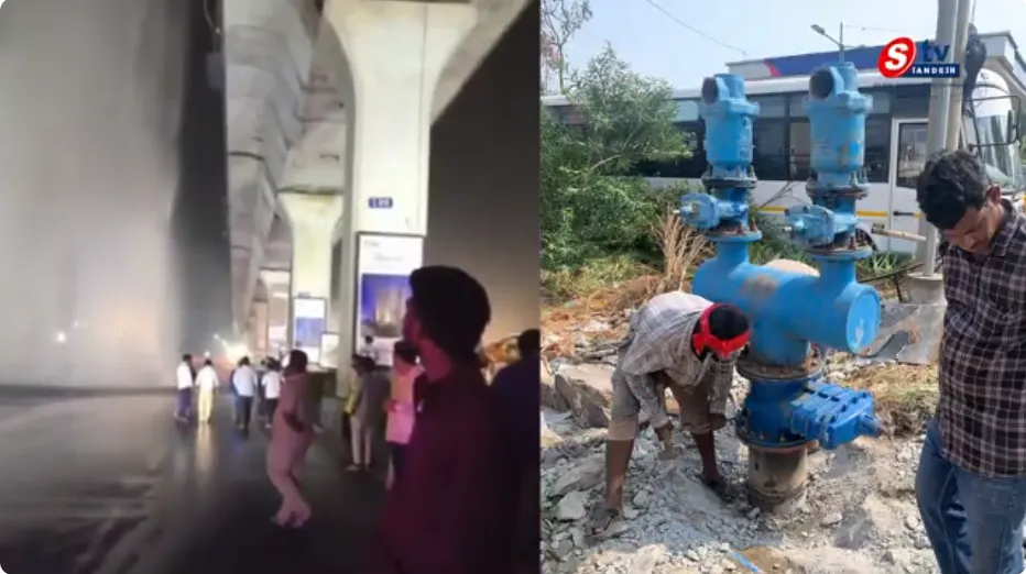 ఉప్పల్–నాగోల్‌లో కారు బీభత్సం.. యువకుడు మృతి! ధ్వంసమైన పైప్‌లైన్