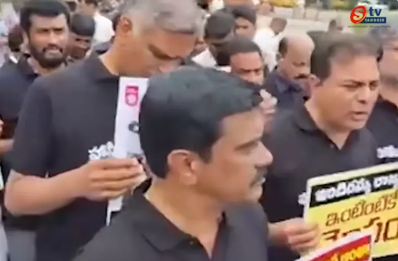 అసెంబ్లీ సాక్షిగా మహిళా ఎమ్మెల్యేపై పోలీసుల దురుసు ప్రవర్తన: రేవంత్ సర్కార్‌పై కేటీఆర్ తీవ్ర ఆగ్రహం