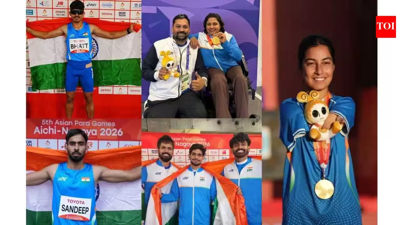 Asian Para Games 2026: భారత్‌కు రికార్డు స్థాయిలో 114 మెడల్స్.. షీతల్ దేవి డబుల్ గోల్డ్, జావెలిన్‌లో భారత అథ్లెట్ల క్లీన్ స్వీప్!