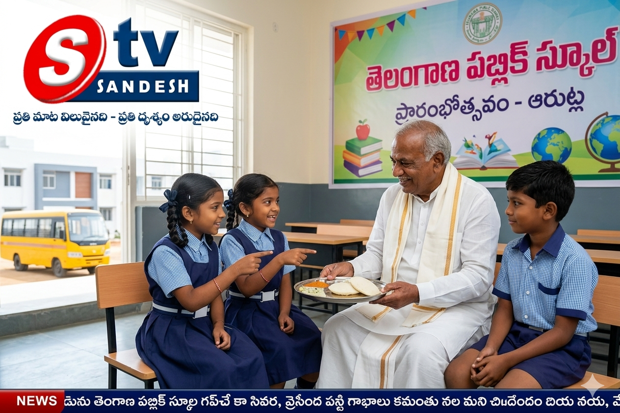 విద్యా విప్లవానికి నాంది: ‘తెలంగాణ పబ్లిక్ స్కూల్’ను ప్రారంభించిన సీఎం రేవంత్ రెడ్డి!